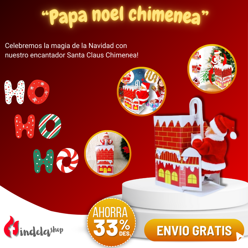 🧑‍🎄🎄PAPA NOEL CHIMENEA🎄🧑‍🎄