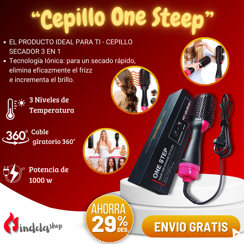 CEPILLO ALISADOR ONE STEP 3 EN 1