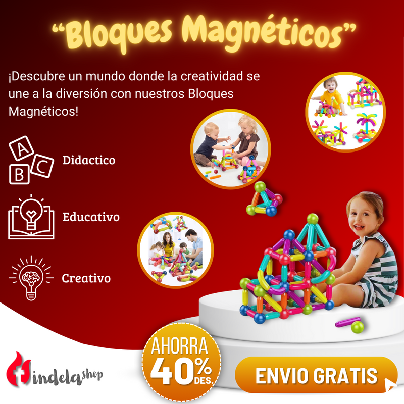 JUEGO DE BLOQUES IMANTADOS