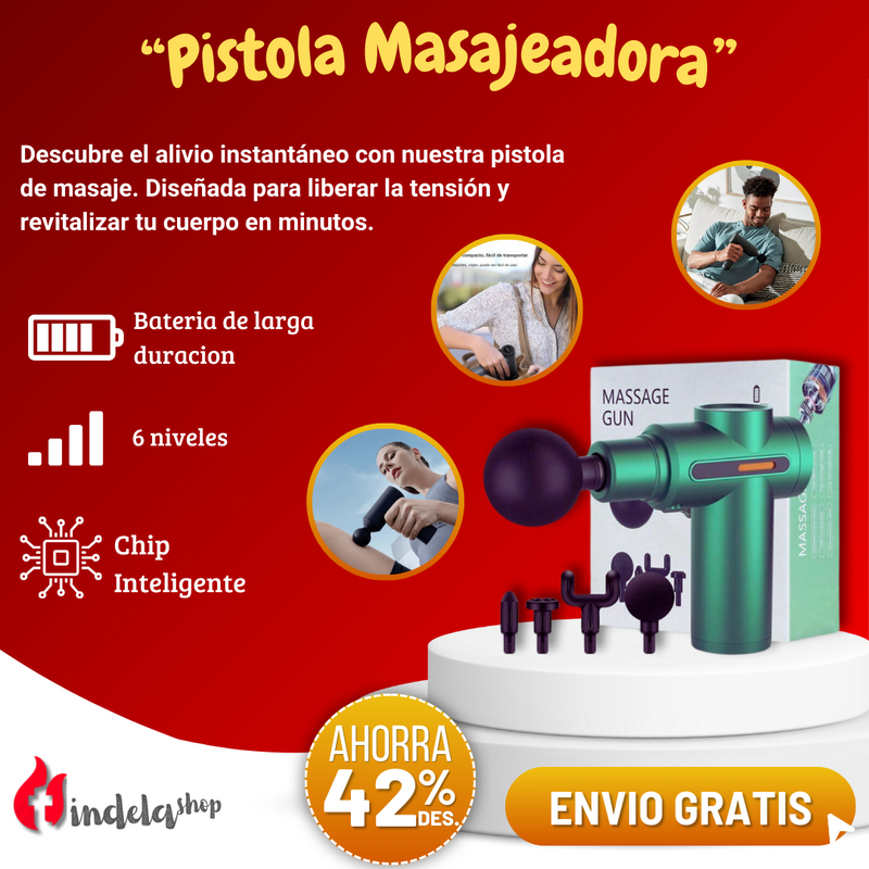 ✳️💥Pistola de Masaje para el Alivio Instantáneo💥✳️